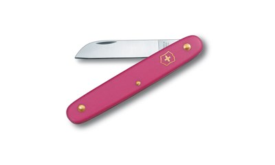 Blumenmesser, 100 mm, gerade Klinge, pink